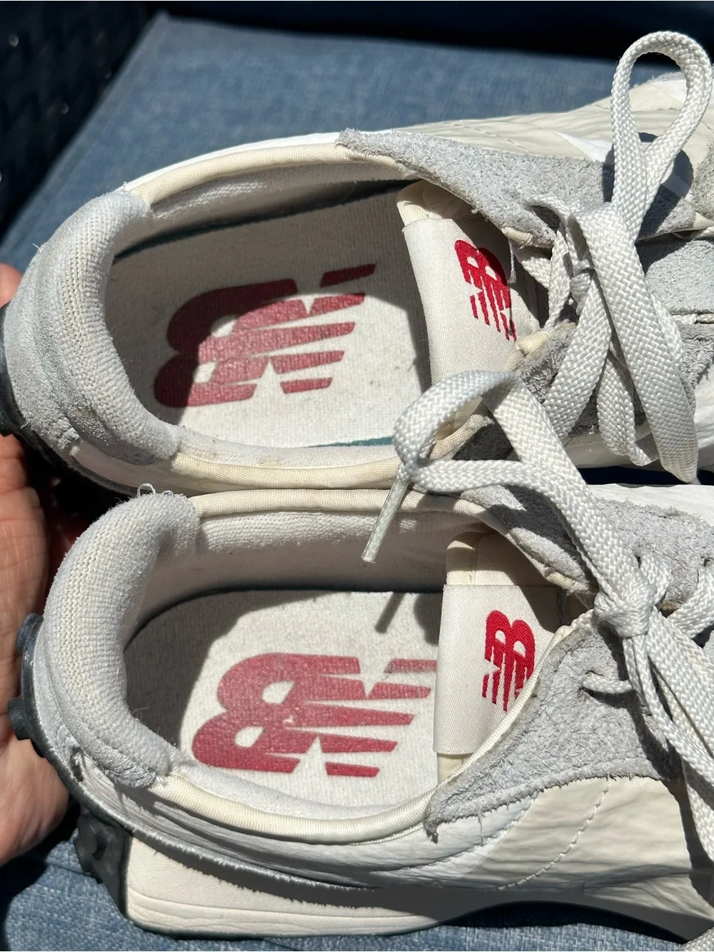 New Balance 327 Casual Mens Sneakers Shoes sea salt Grey Suede
